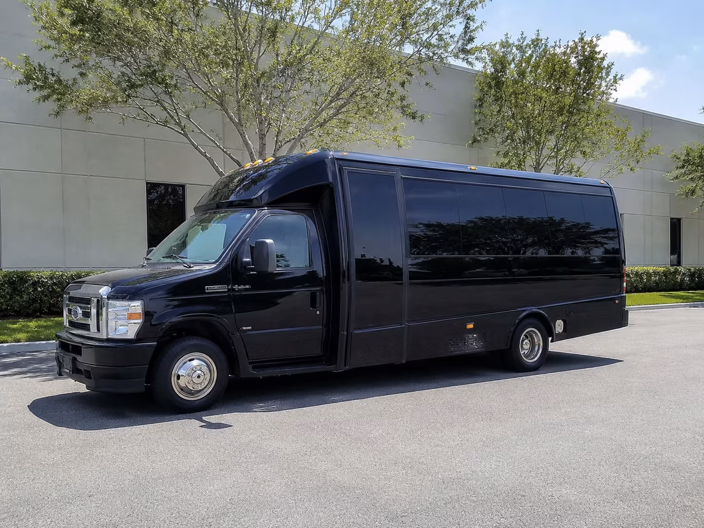 Arvada Airport Shuttle & Transportation party bus interior