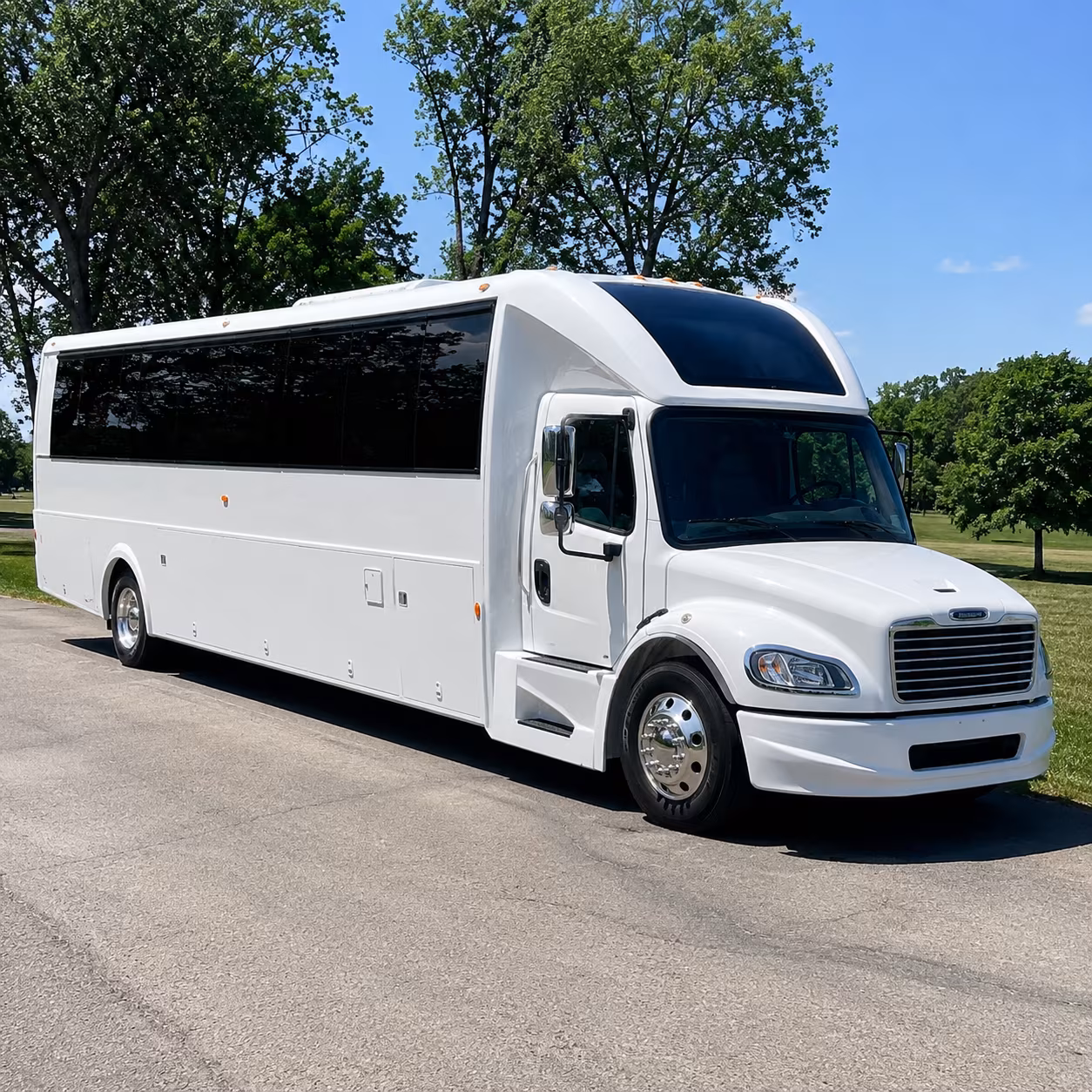 Arvada arvada concert party bus rental party bus exterior