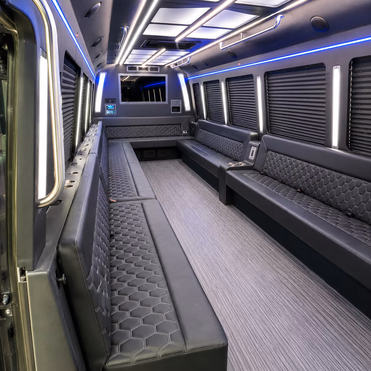 Arvada arvada private event party bus rental party bus exterior