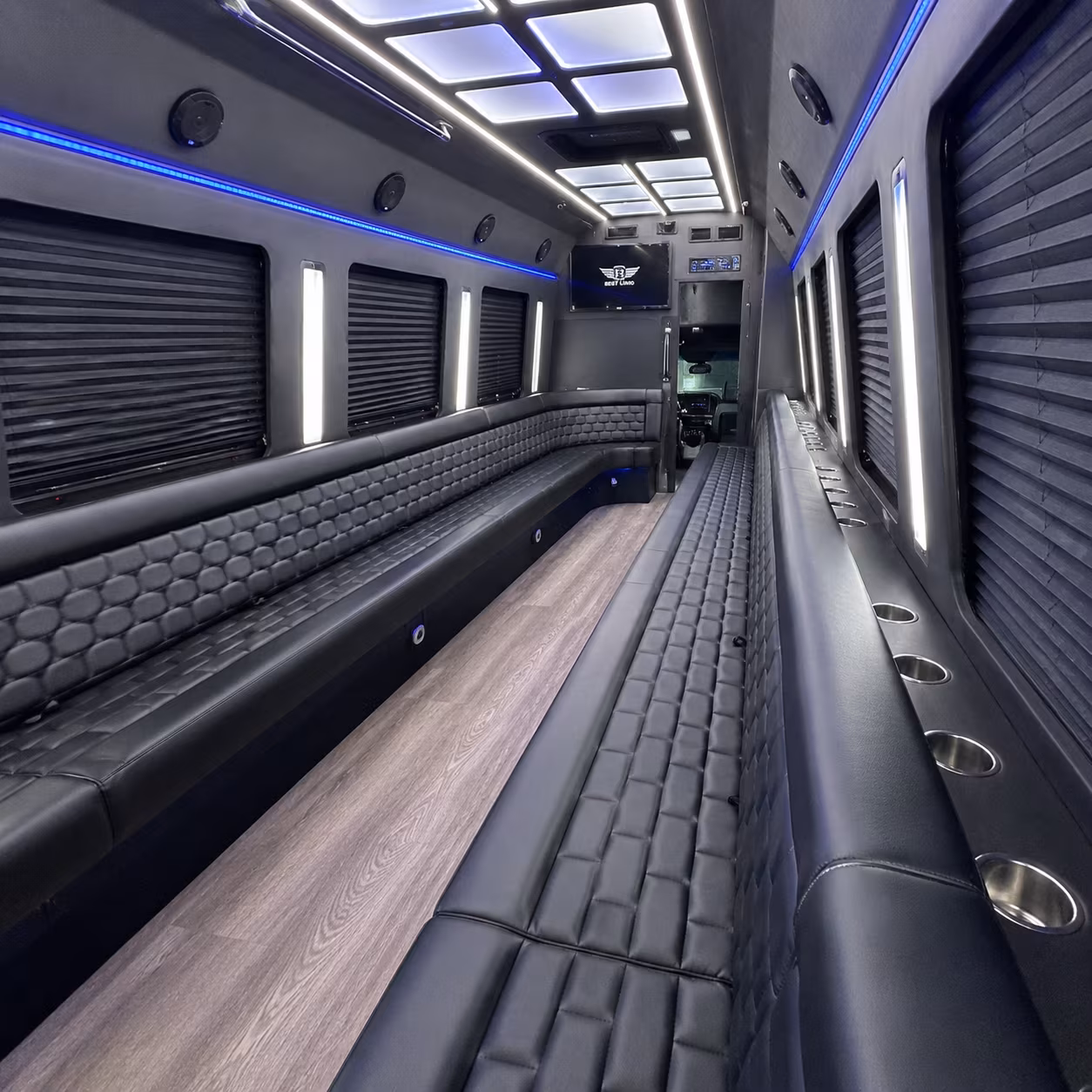 Arvada arvada private event party bus rental party bus exterior