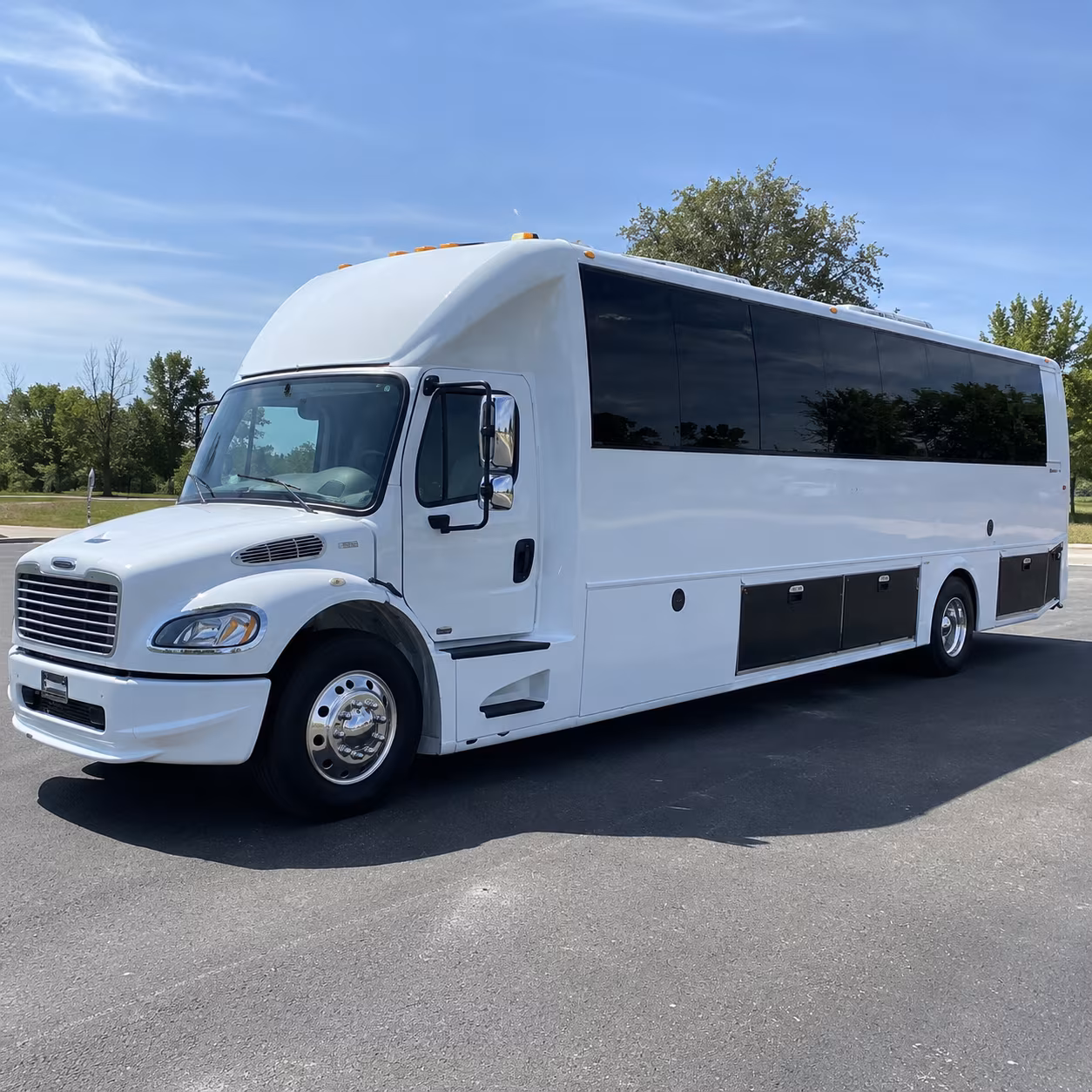 Arvada arvada private event party bus rental party bus exterior