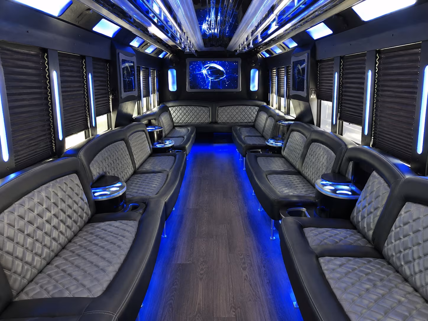 Arvada arvada private event party bus rental party bus exterior
