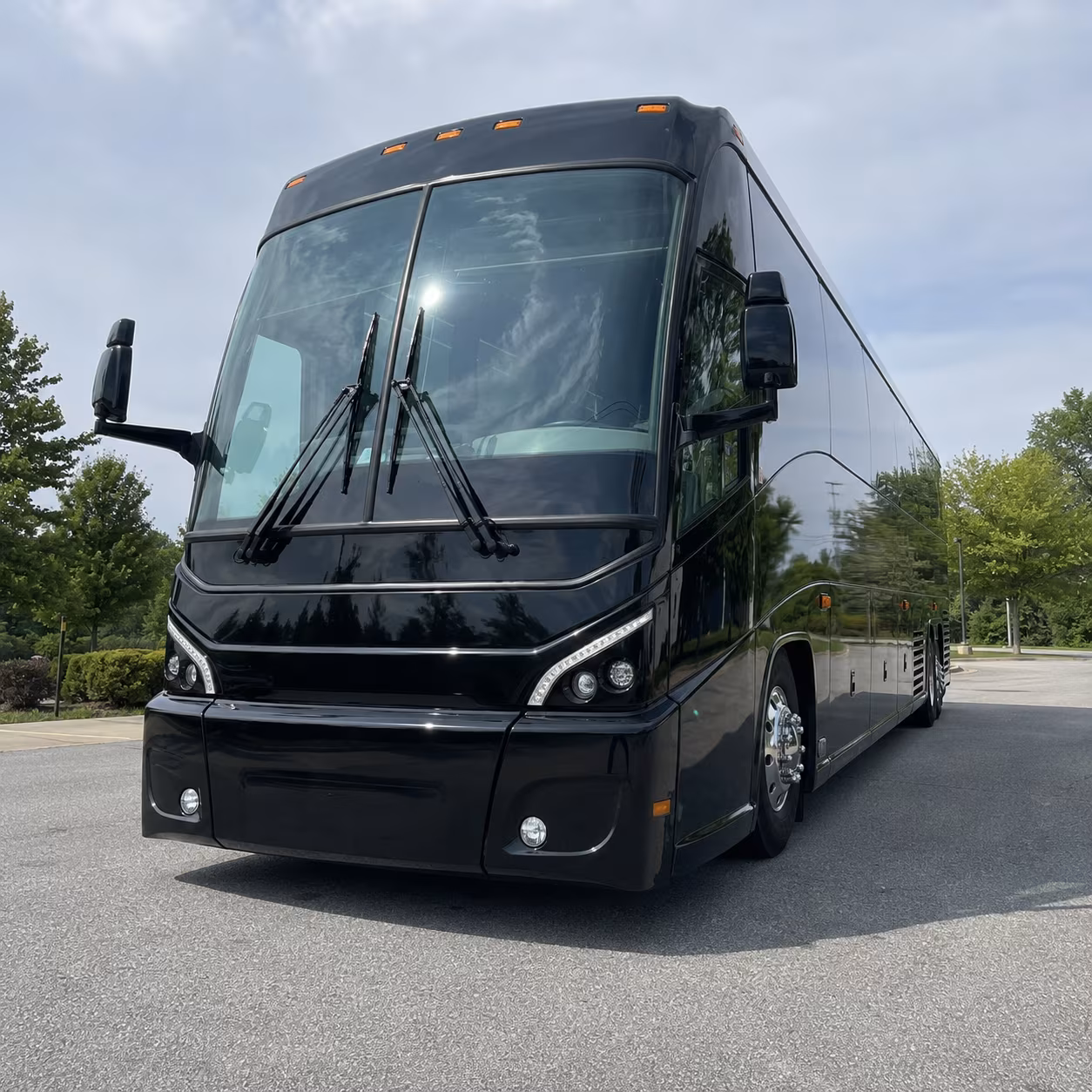 Arvada arvada school event bus rental party bus exterior