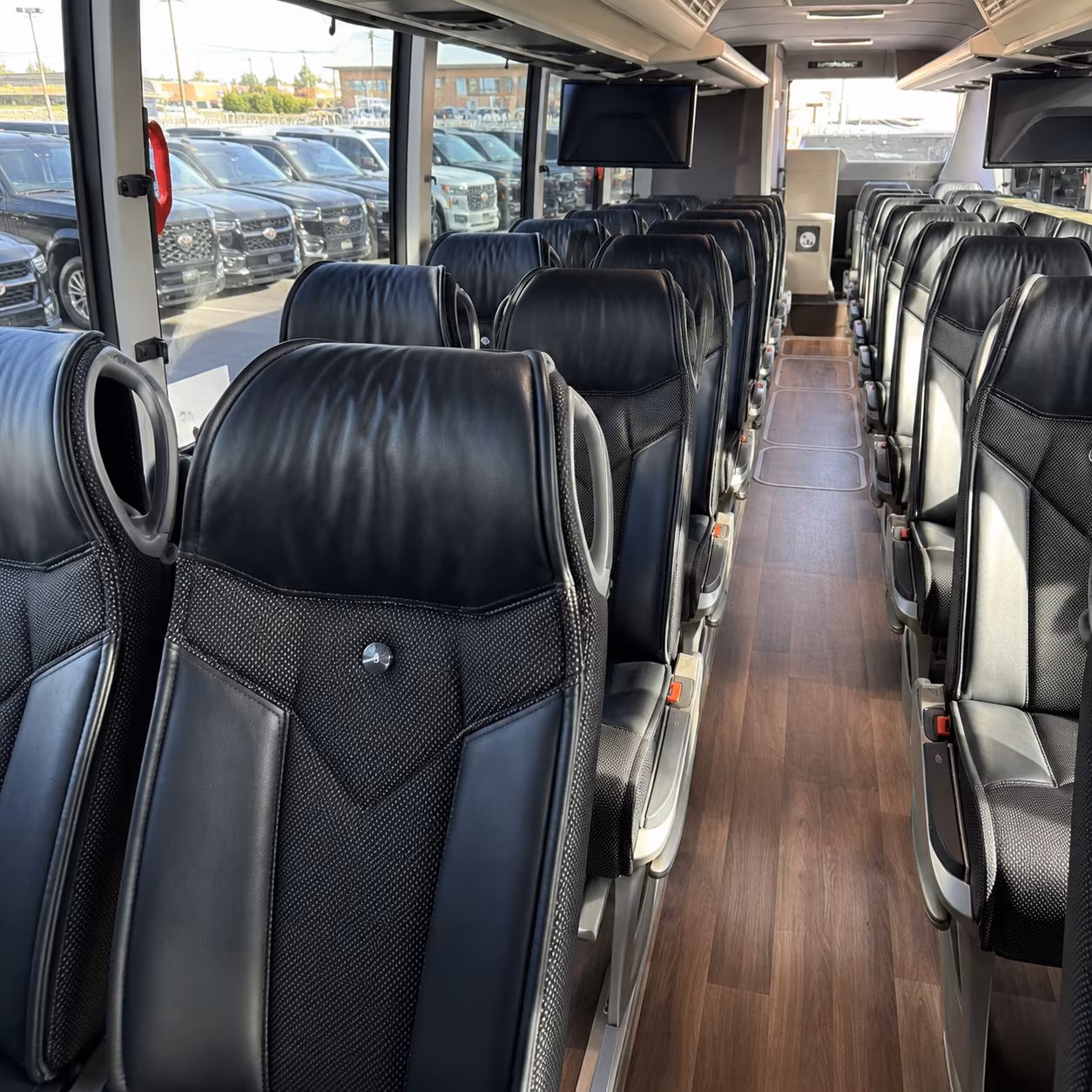 Arvada arvada school event bus rental party bus exterior