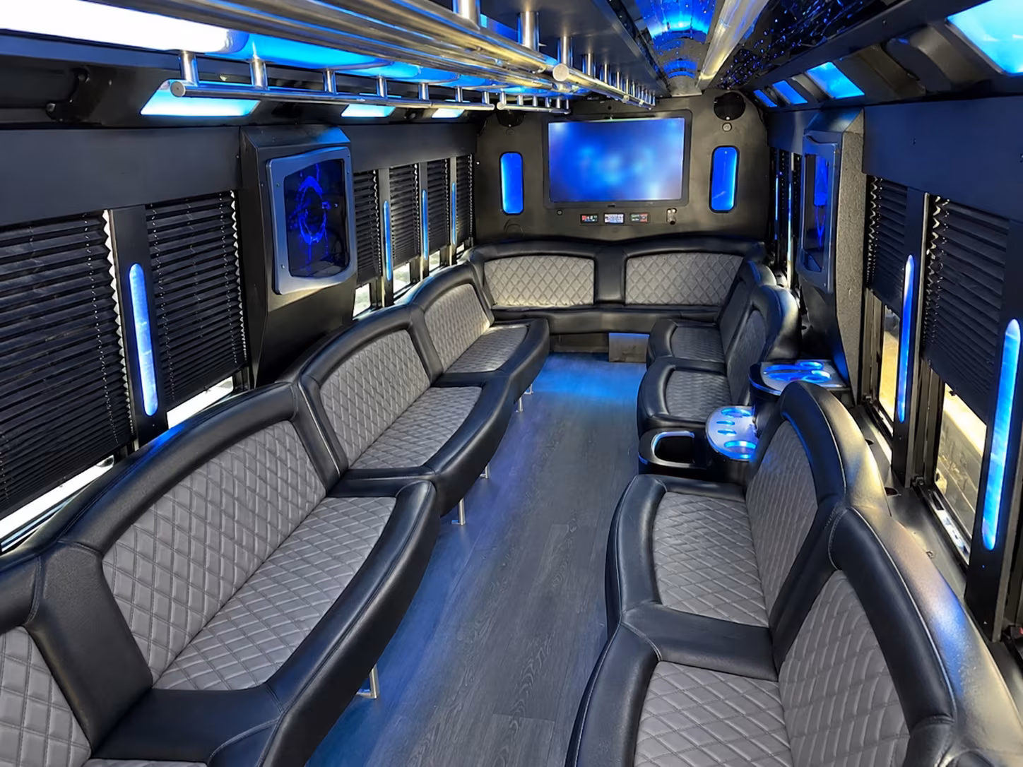 Arvada arvada wedding party bus rental party bus exterior