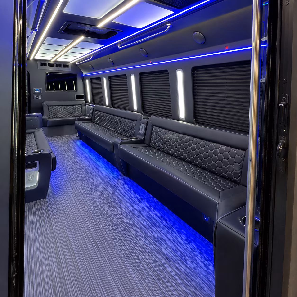 Arvada arvada wedding party bus rental party bus exterior