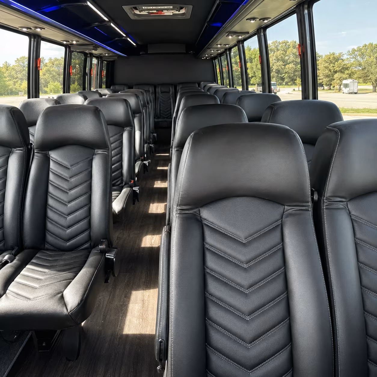 Arvada Corporate Transportation onboard seating