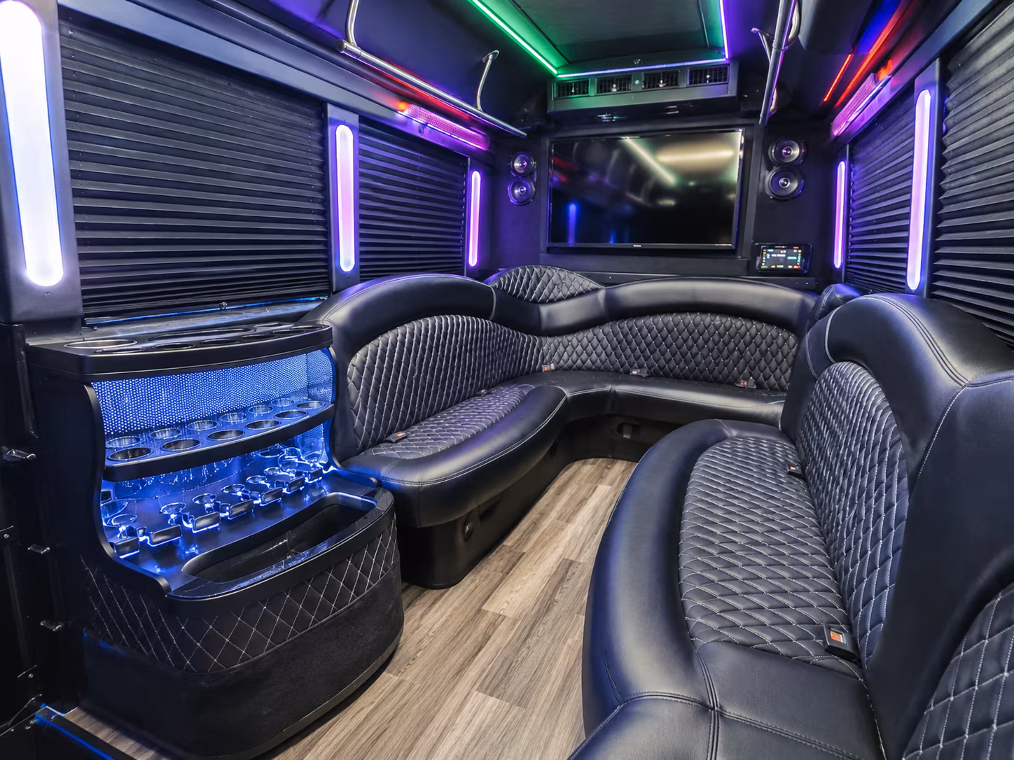 Arvada Prom & Homecoming Transportation onboard seating