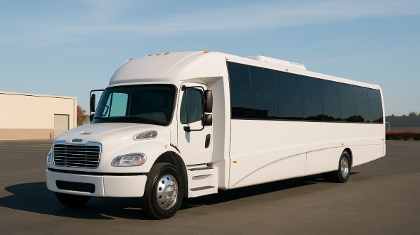 Exterior of Charter Bus Company Arvada's 30 Passenger Minibus in Arvada
